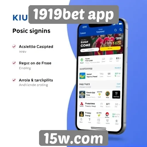 Recursos interativos do 1919bet app em análise